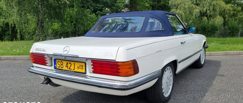 Mercedes-Benz SL cena 144000 przebieg: 95000, rok produkcji 1982 z Bychawa małe 326